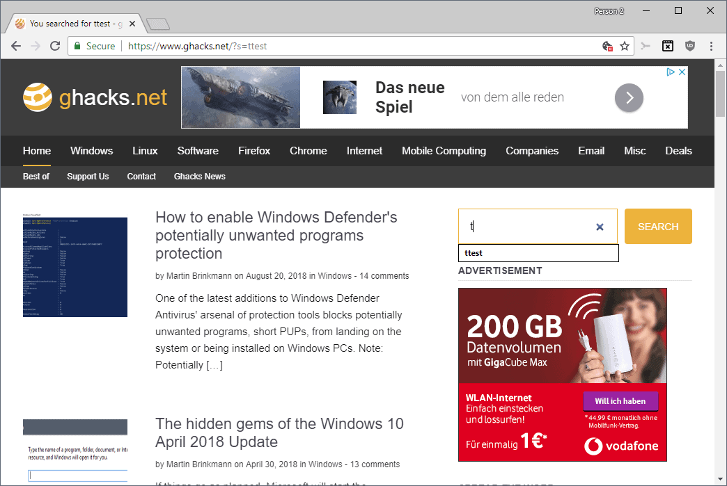 How to delete entries in Firefox and Chrome gHacks Tech News