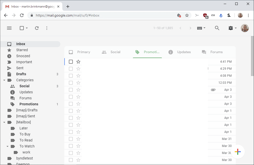Simplify Gmail for Google Chrome gHacks Tech News