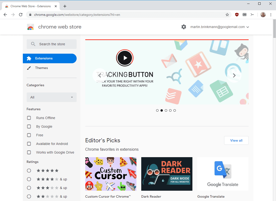 Google blocks paid Chrome extension publishing and updating gHacks