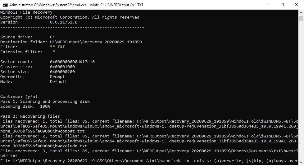 Windows File Recovery app is a new app from Microsoft that can recover deleted files gHacks