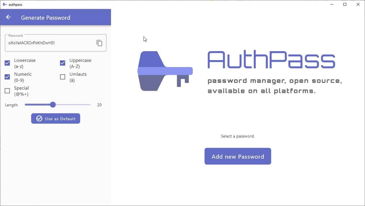 (Guide/Review) AuthPass is an open source, crossplatform password