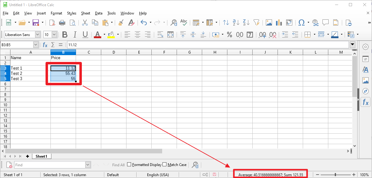 How to sum numbers in LibreOffice Calc automatically gHacks Tech News