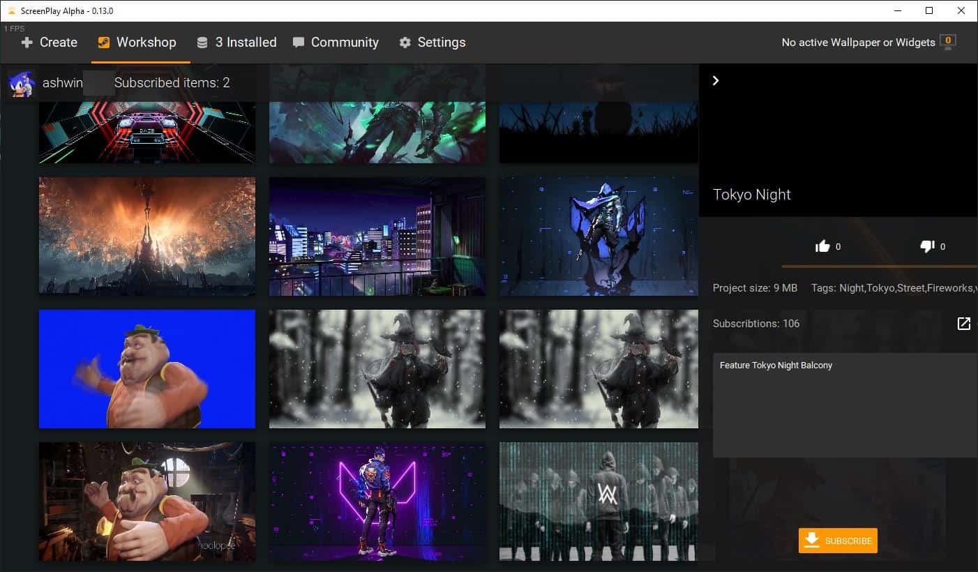 ScreenPlay is an upcoming program that lets you set videos as your