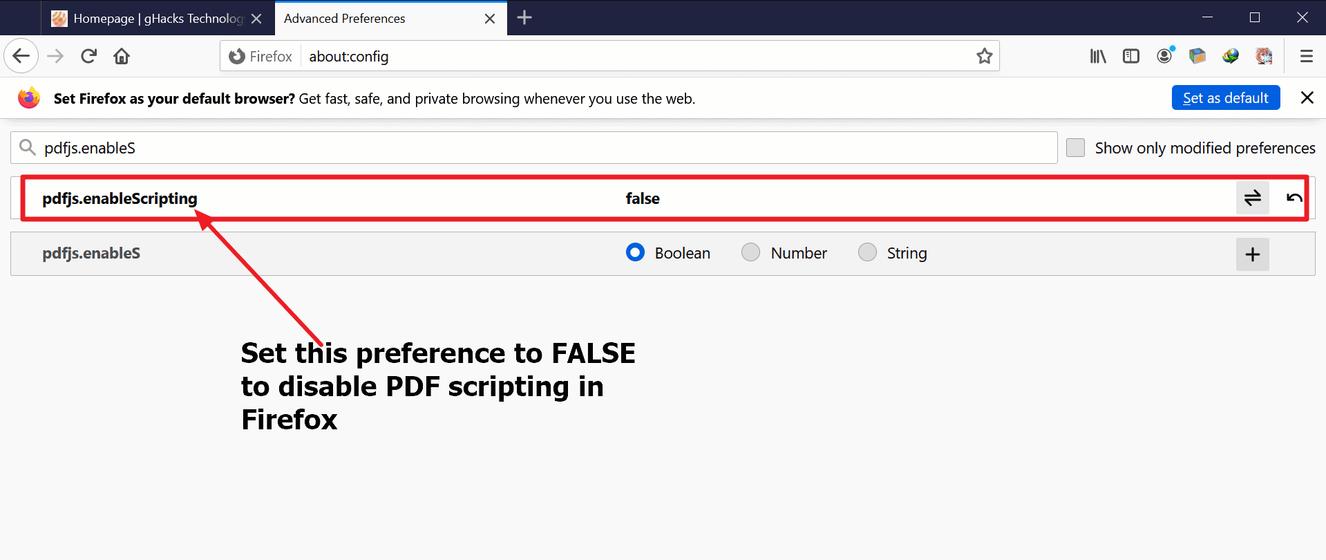 How to disable JavaScript in PDF documents in Firefox gHacks Tech News