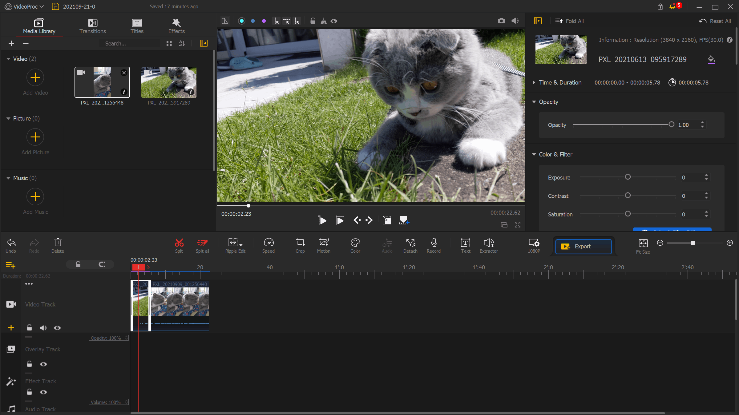 VideoProc Vlogger is a powerful, intuitive and free video creation