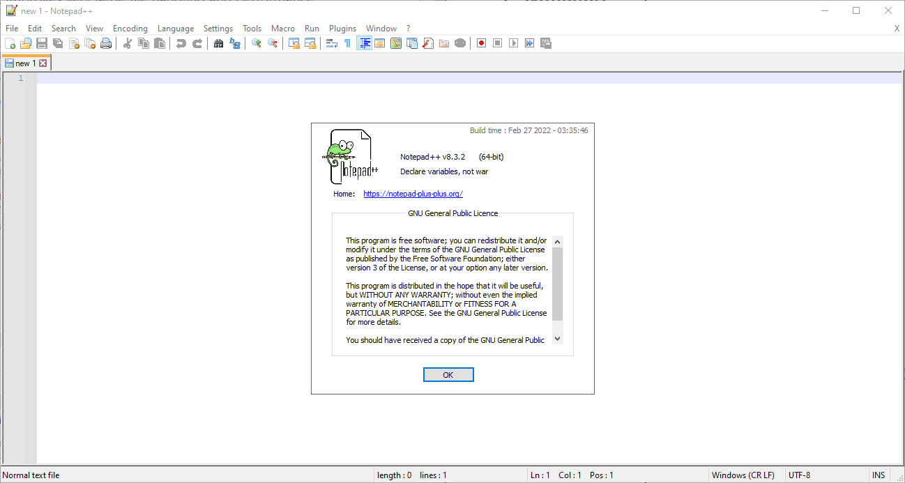 Notepad++ 8.3.2 Launches Capabilities To Handle Large Files and Better