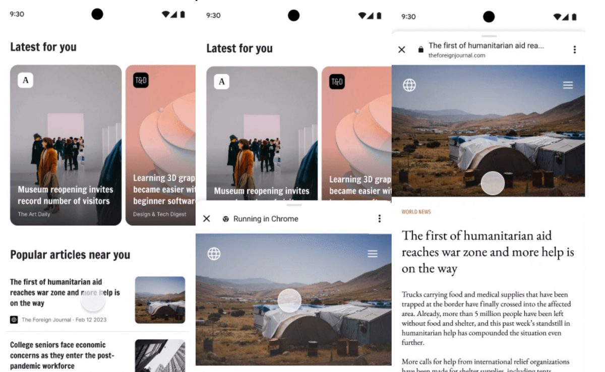 Google Unveils Major Advancements in Android's InApp Browsing! gHacks Tech News