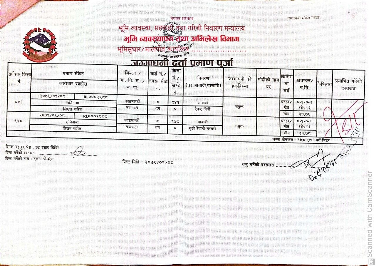 Land Sale in Nayapati/Gokeneshwar