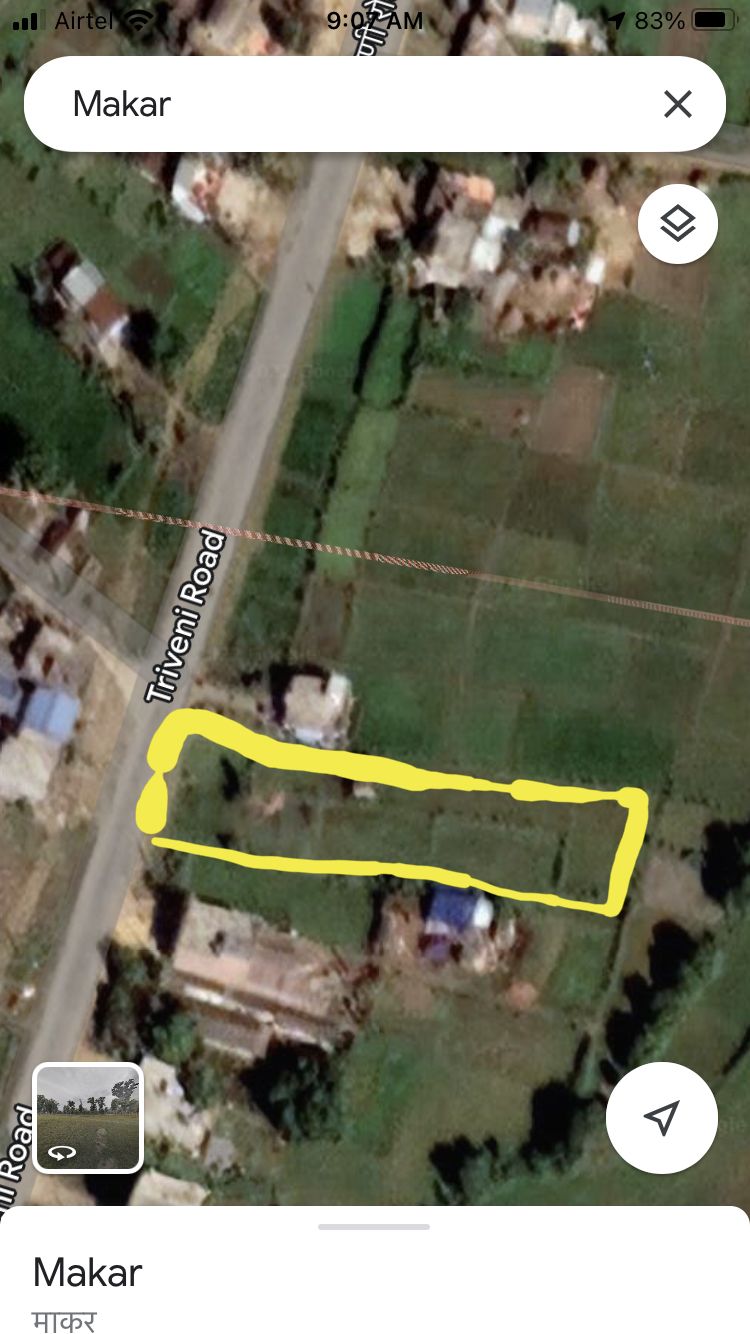 3 katha land for sale in Makar barghat