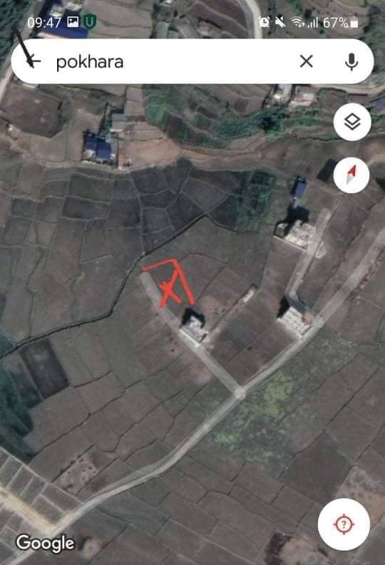 cheap land for sale in Pokhara, Kamalpokhari Puruwa side