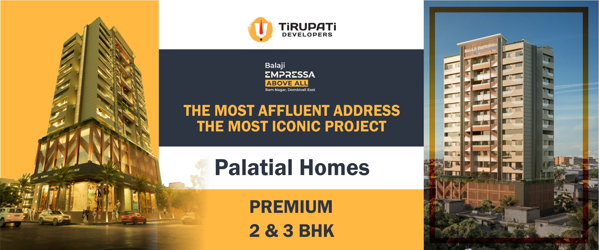 Balaji Empressa Dombivli offer 2 BHK, 3 BHK Flats For Sale