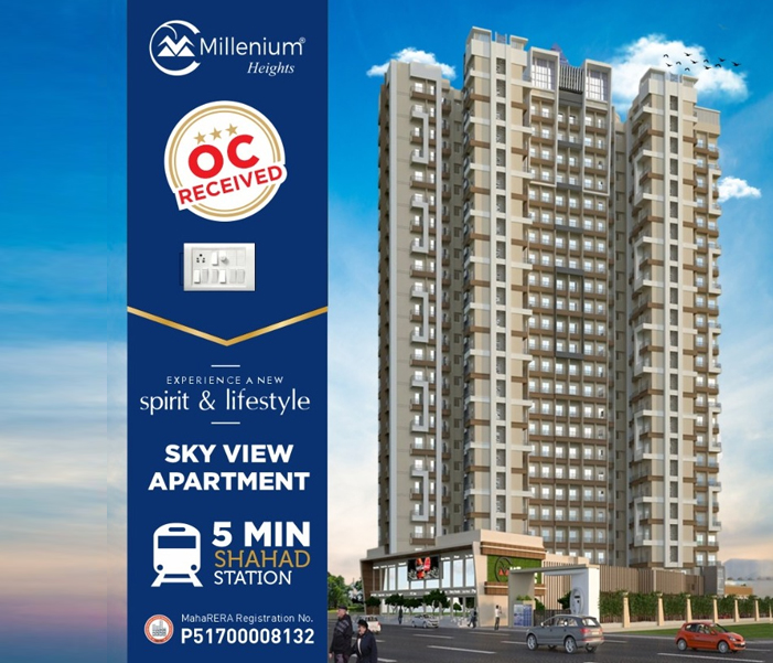 Millenium Heights Luxury Ready To Move Flats in Kalyan