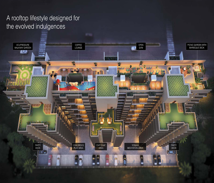 Jewel Heights Badlapur West offer affordable 1 & 2 BHK Flats