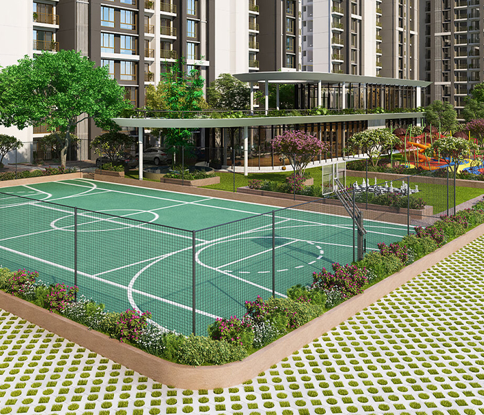 Runwal Garden City 1 & 2 ,3 BHK Flats For Sale At Dombivli