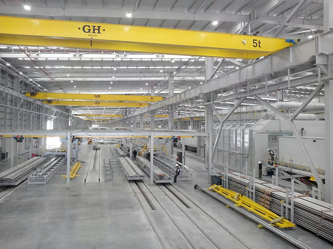 21 grúas viajeras para Hyundai en Rosarito (Mexico) GH