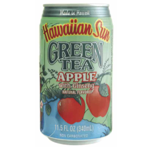 Hawaiian Sun Green Tea Apple 11.5oz x24 GHC Reid & Co. Ltd.