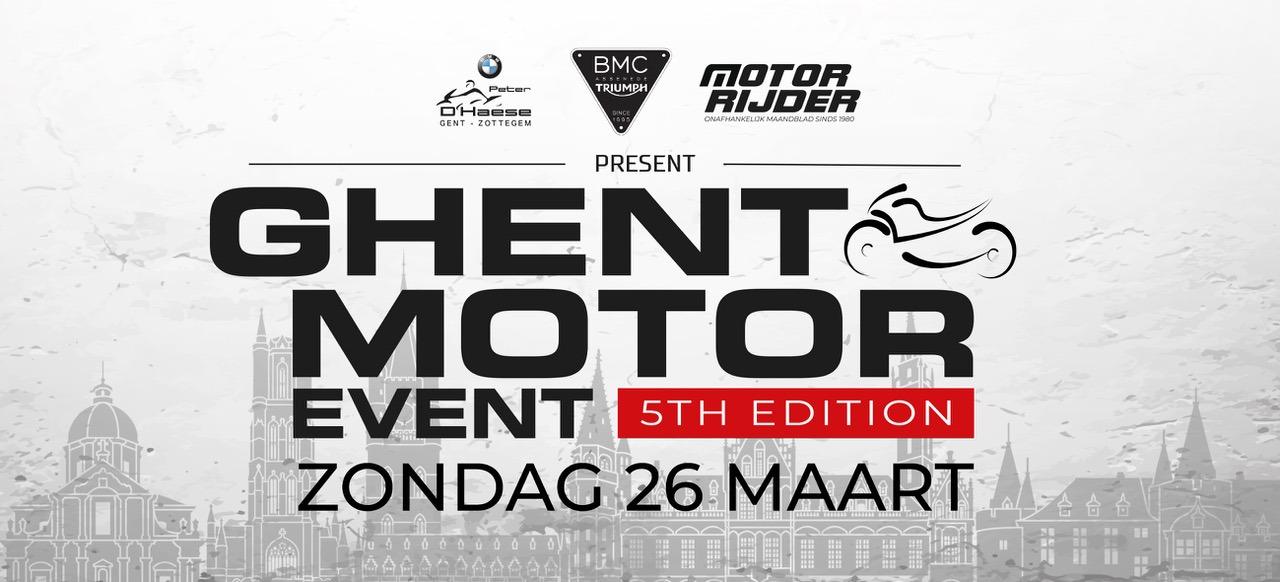 Ghent Motor Event zondag 26 maart Ghent Chapter