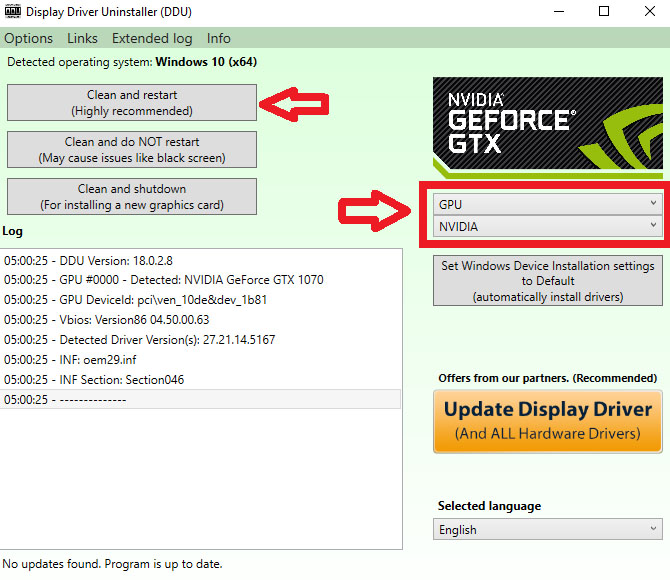 How to completely uninstall AMD/NVIDIA/INTEL GPU drivers DDU Guide