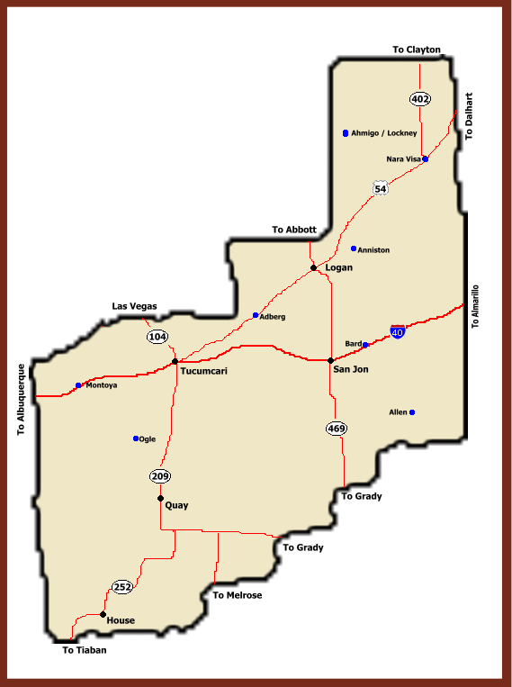 Ghost Towns of New Mexico Quay County New Mexico ghost towns