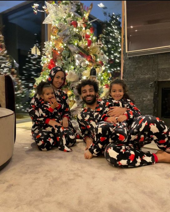 "It's haram" Muslims descends on Mo Salah for celebrating Christmas