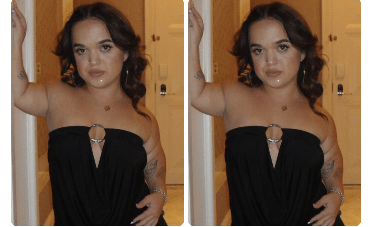 Diminutive adult star standing at 3’11” says she would never date a man who’s under 6’2″