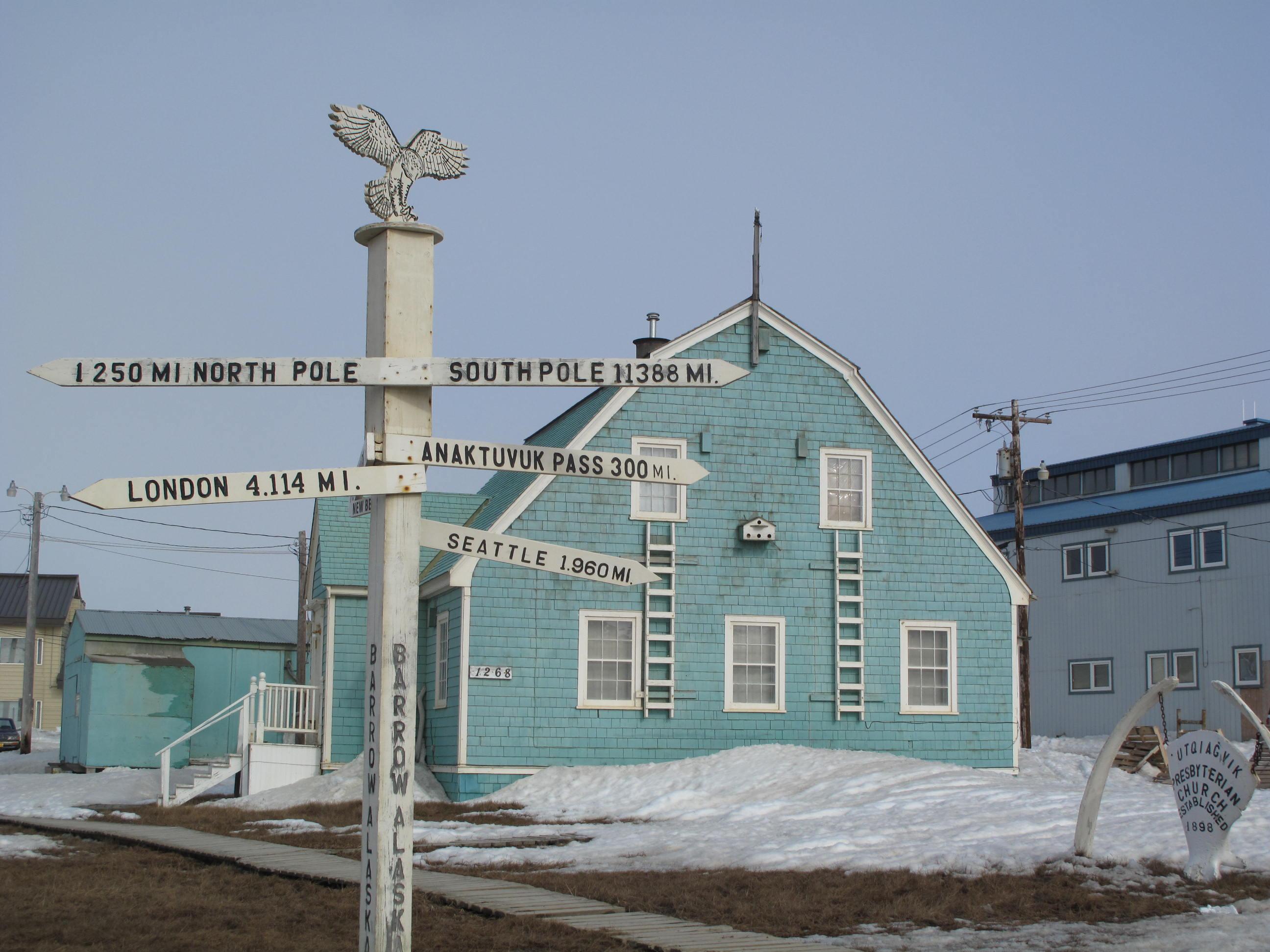 Utqiagvik, where the climate has changed Geophysical Institute