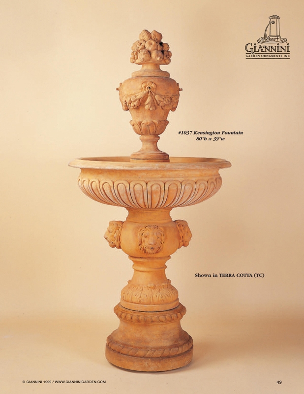 Photos of Garden Fountains, Planters, Statues Giannini Garden