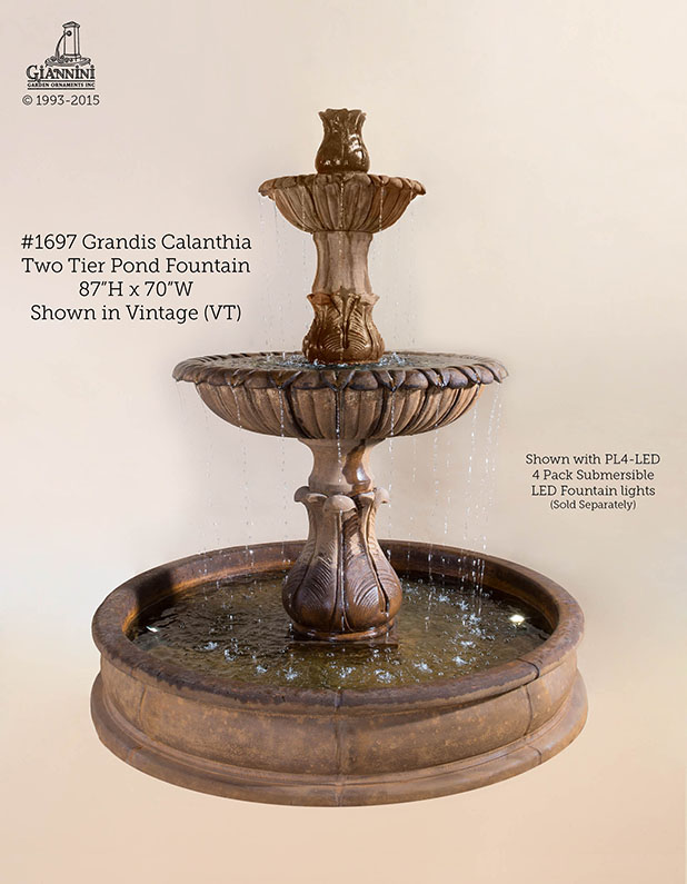 Photos of Garden Fountains, Planters, Statues Giannini Garden