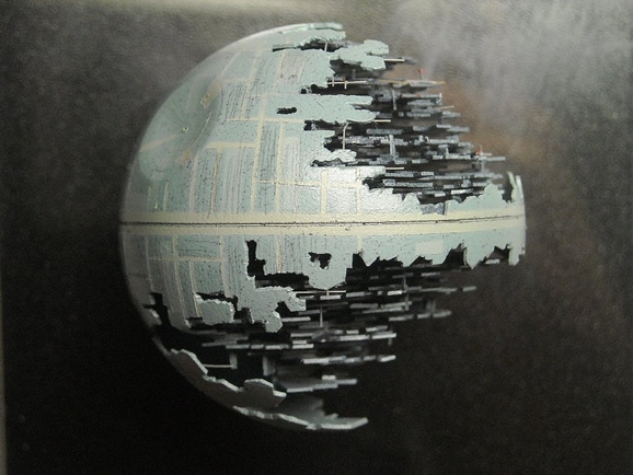 The Ping Pong Ball Death Star You Can't Repel Awesomeness Of This