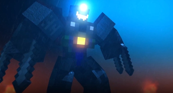 Pacific Rim Meets Minecraft