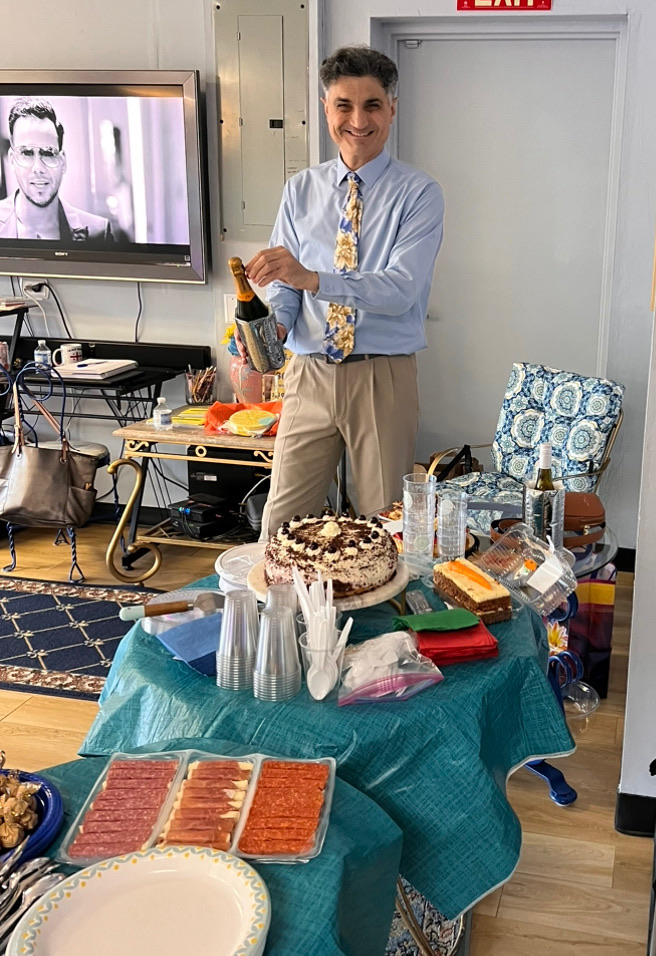 Students Throw Anniversary Party for Studio