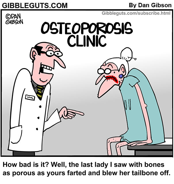 Bone Density Gibbleguts COMICS