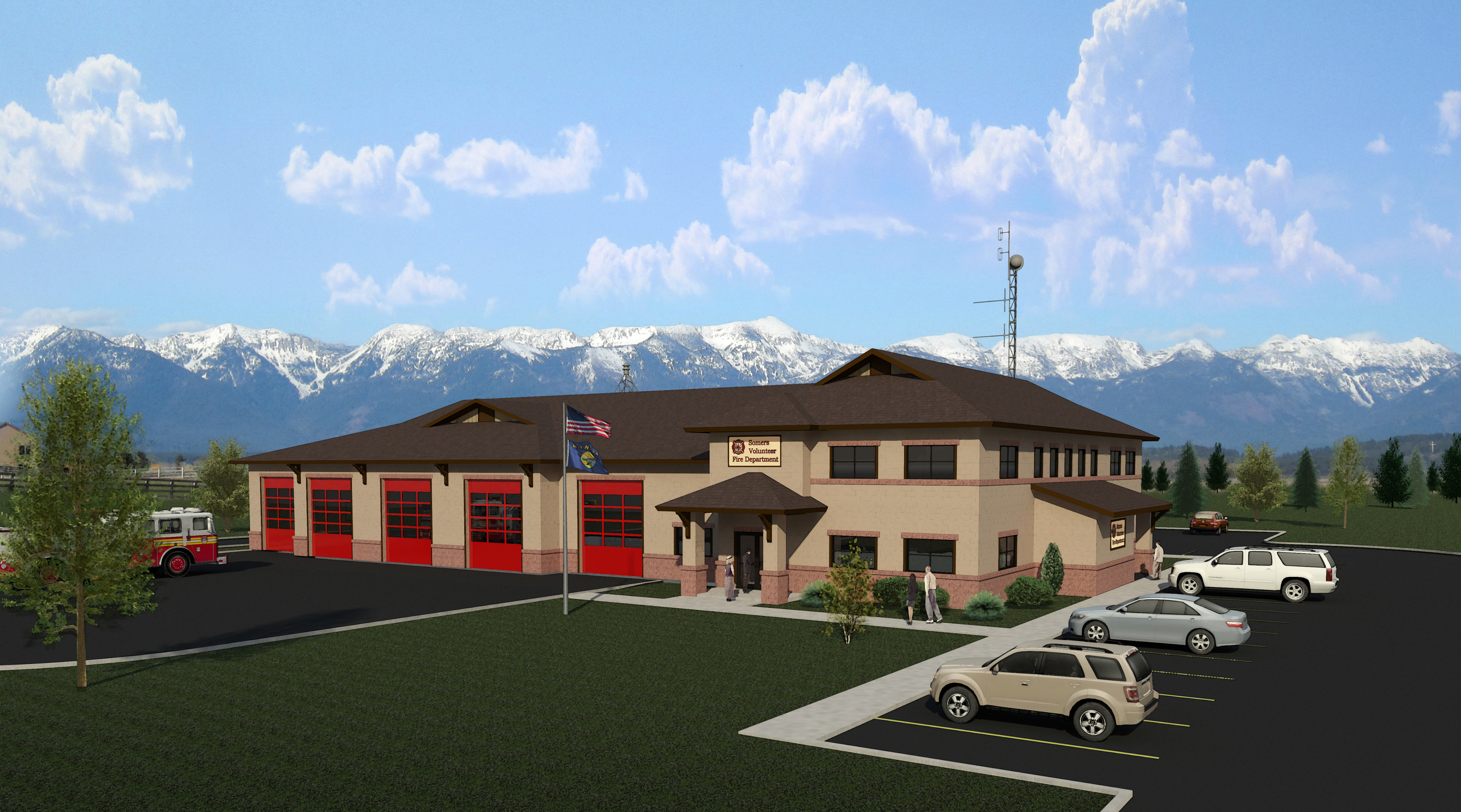 Somers Fire Department Gibson Architecture