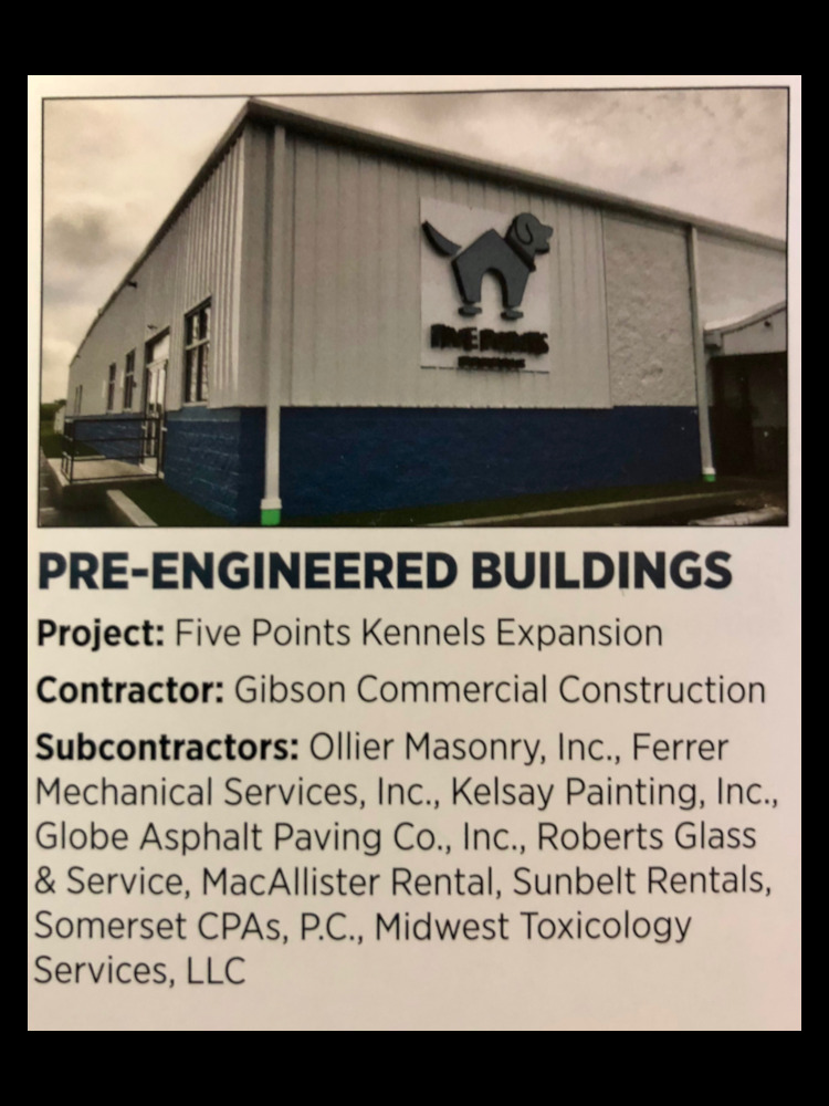 Gibson Commercial Construction Receives Award of Excellence from ABC of