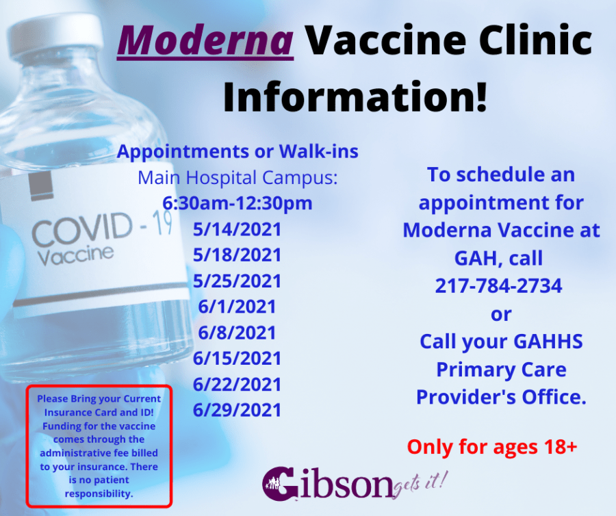 Updated Covid19 Vaccine Clinic Info