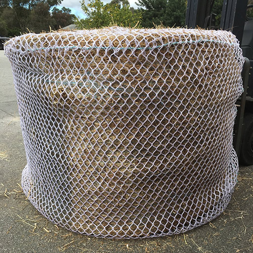 5′ Knotless round slow feeder net / 4cm holes / 110 ply GiddyUp Nets