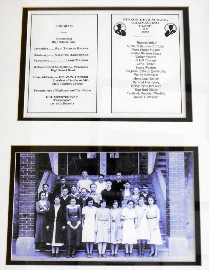 Gideon High School Graduates