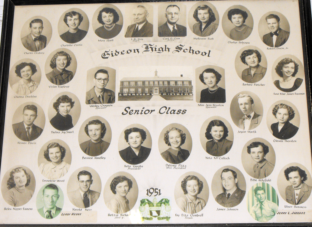 Gideon High School Graduates