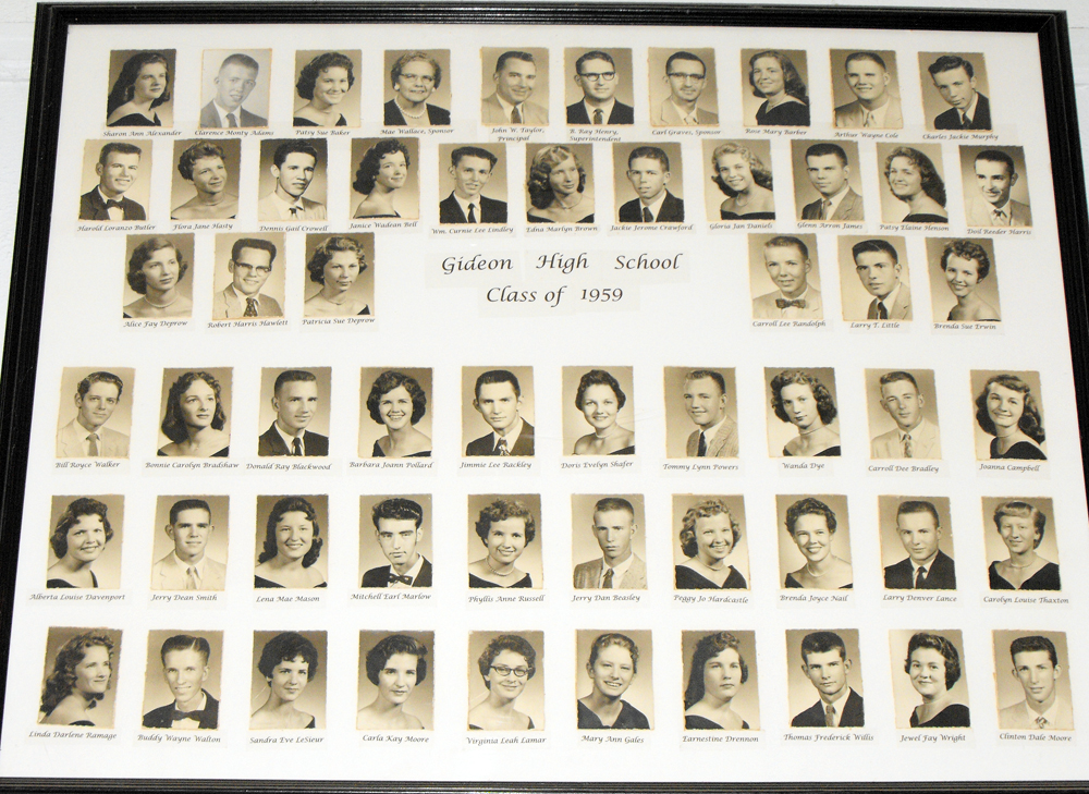 Gideon High School Graduates