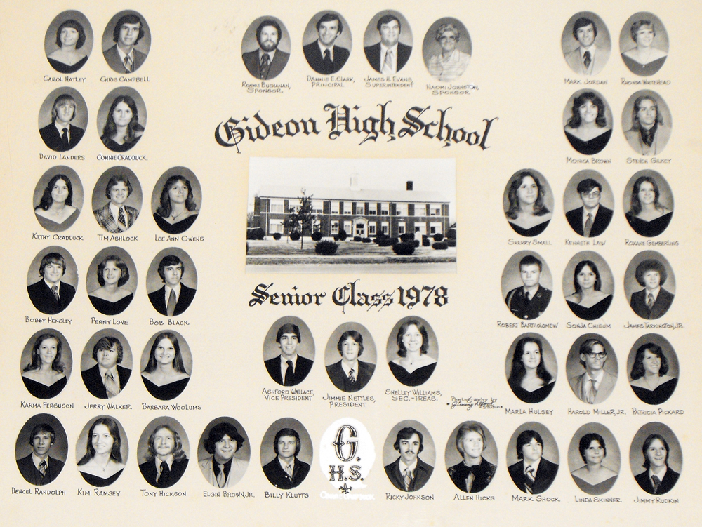 Gideon High School Graduates