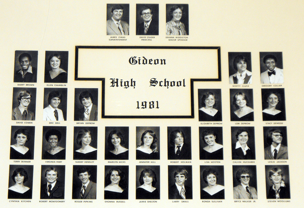 Gideon High School Graduates