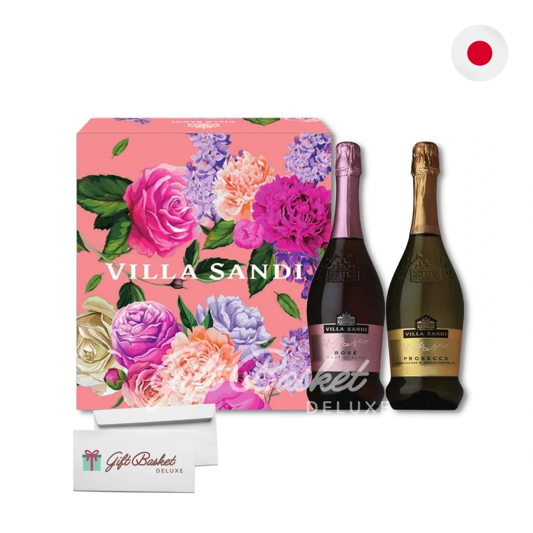 Prosecco Wine Gift Box to Japan Online Gift Delivery Local Shop