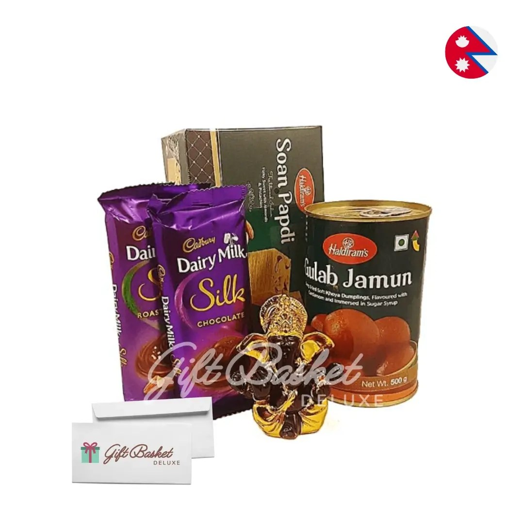 Ganesha Sweet Gift to Nepal Online Gift Delivery Local Shop
