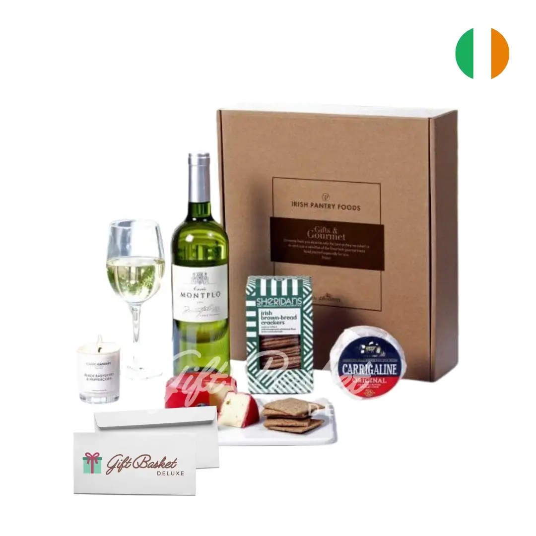 Gourmet Wine Cheese Gift to Ireland Send Gifts Delivery Ireland