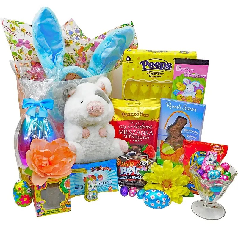 Happy Bunny Easter Bunny Basket Edmonton, AlbertaGift Baskets Windsor
