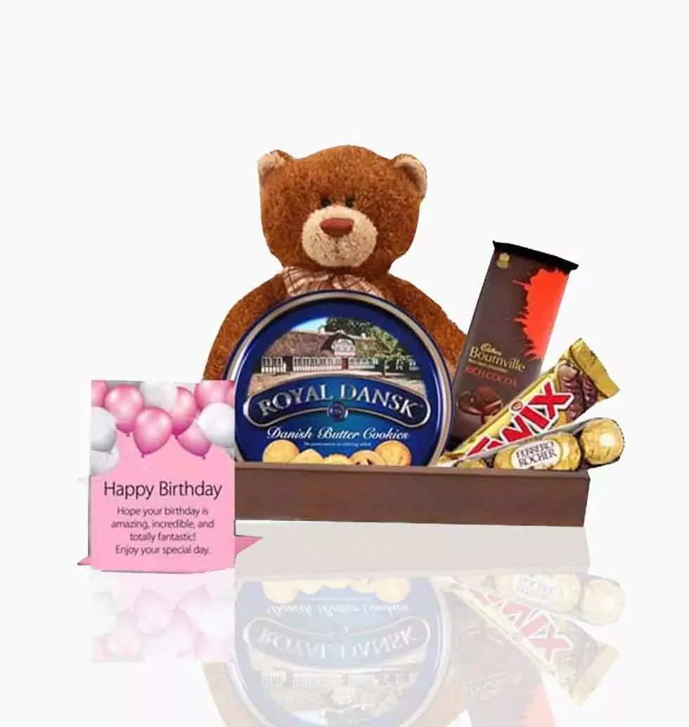 Order Chocolate Gift Basket For A Birthday To UAE