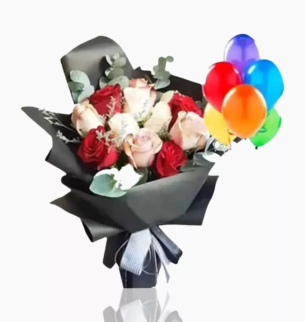 Order Bouquet In A Classic Bouquet To UAE