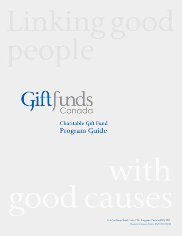 GiftFunds Canada Gift Funds Canada Resources