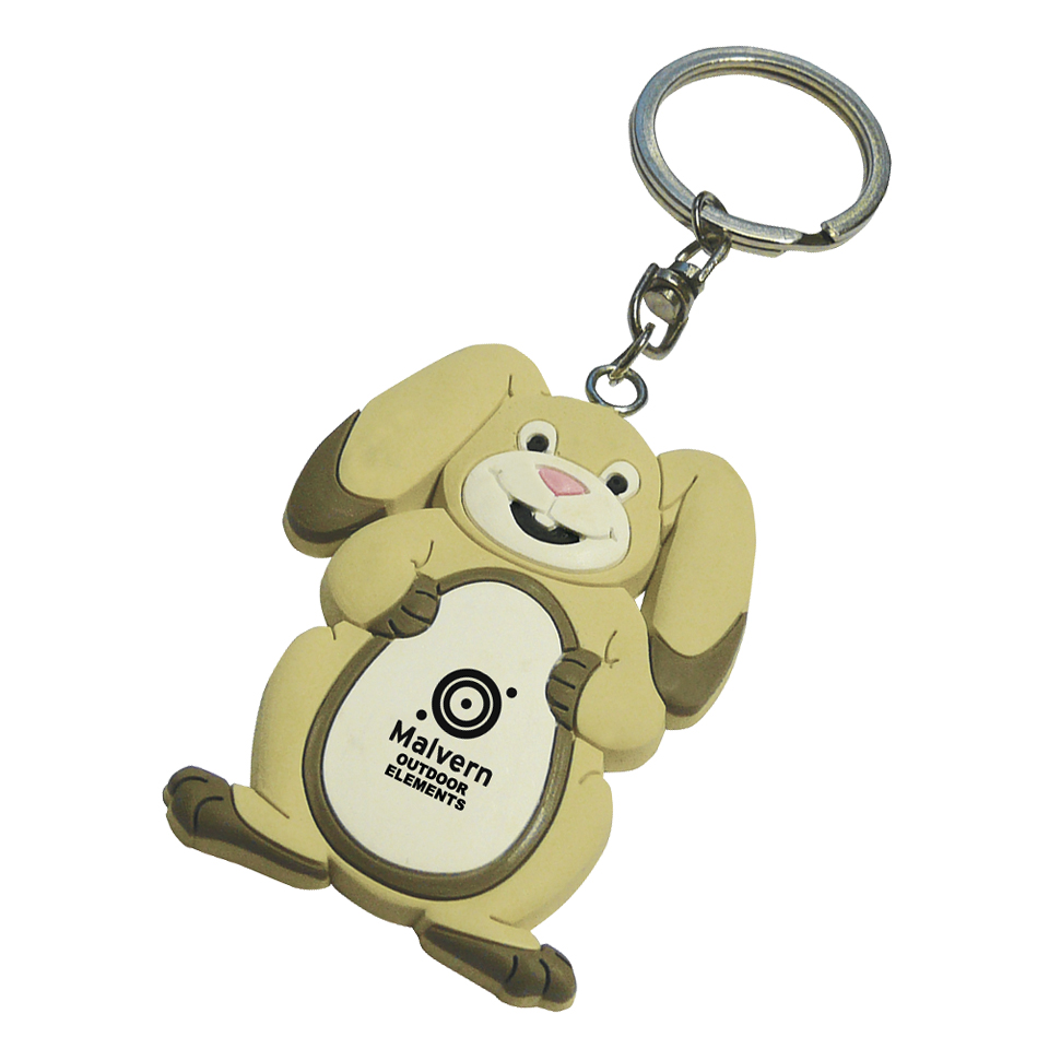 PVC Rabbit Keyring Gift Options