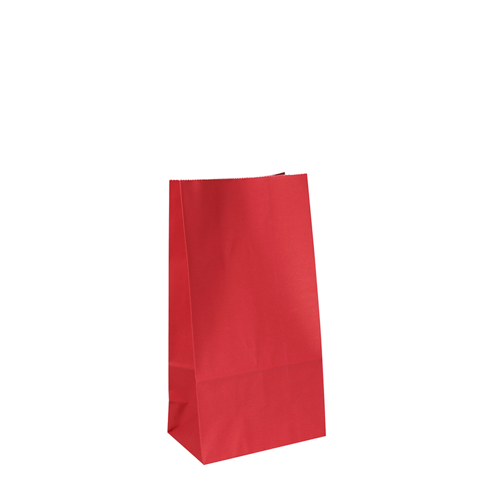 Coloured Gift Bags Red Kraft Paper Bags